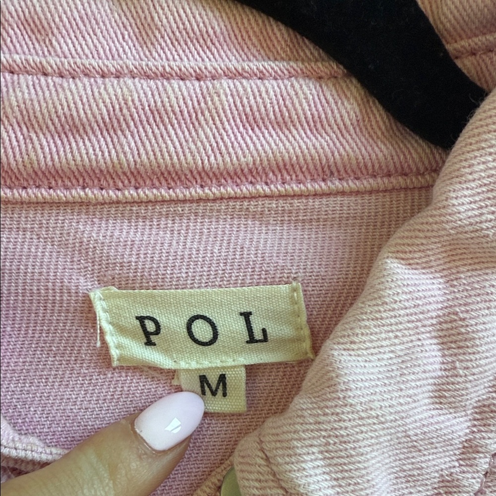 POL oversized button up - Picture 2 of 2